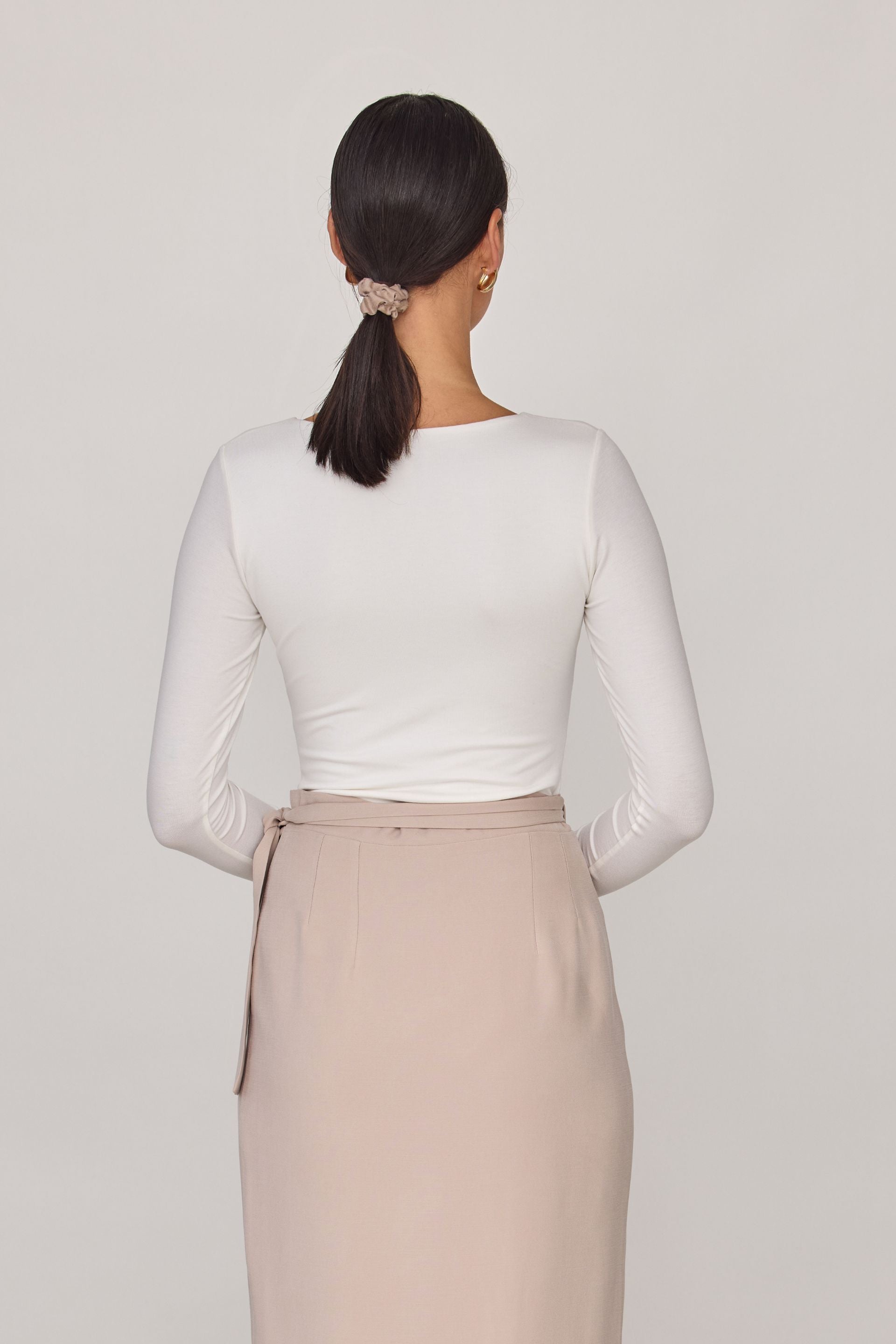 Body basic śmietankowa biel