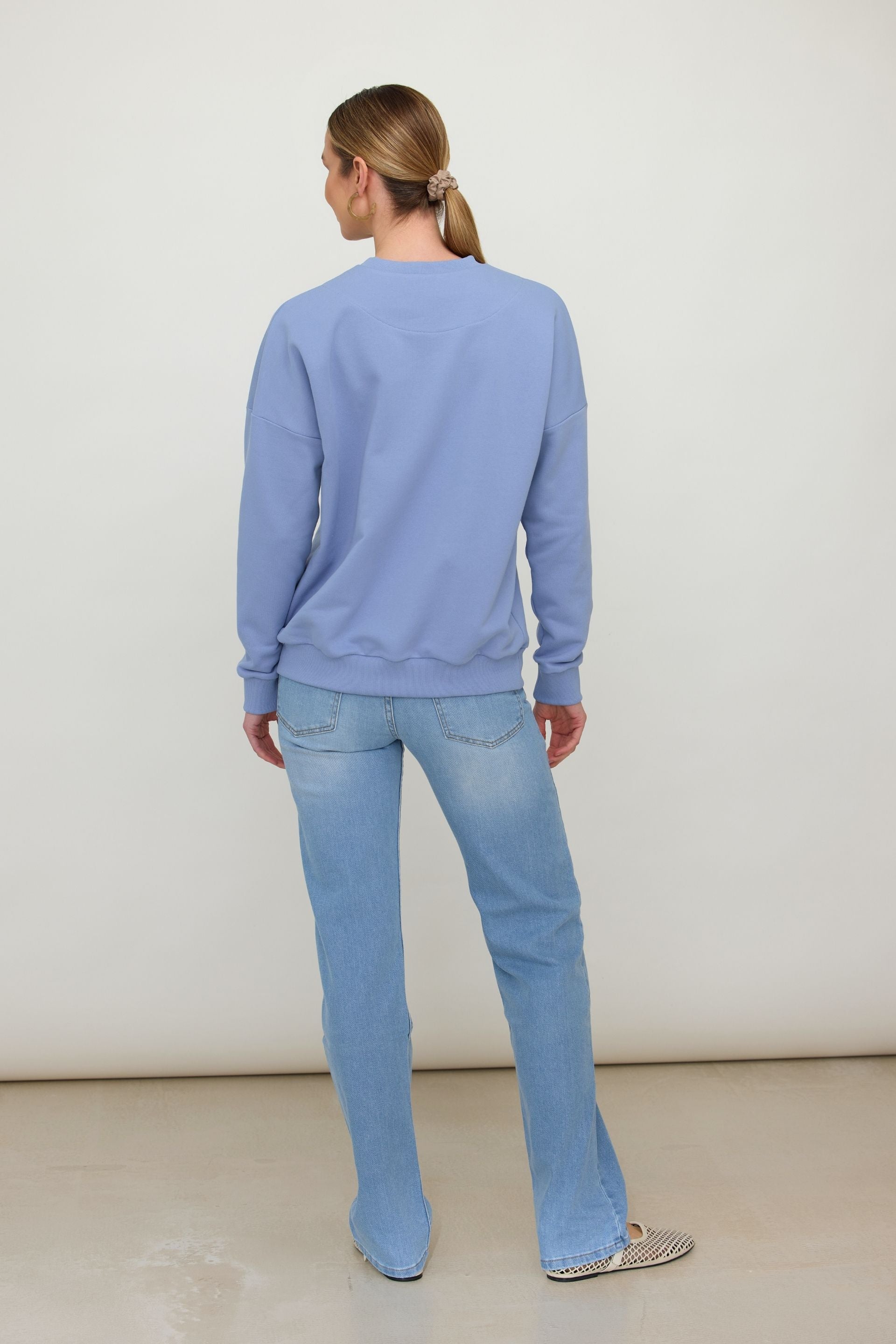Bluza basic niebieski