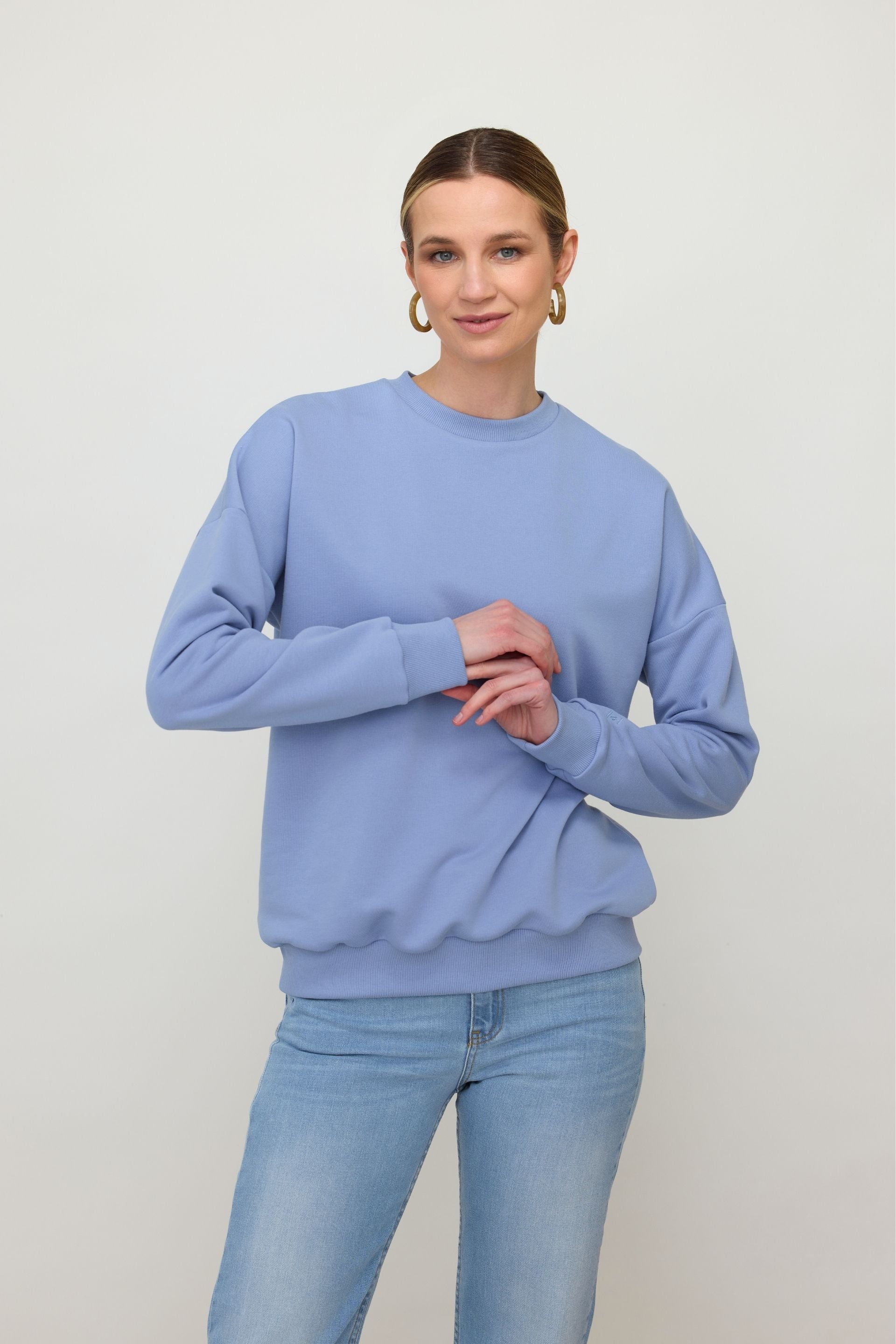 Bluza basic niebieski